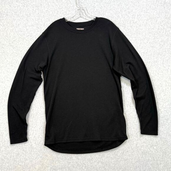 Omni-Wool Baselayer Shirt Size XXL Wool Blend Crew Neck Long Sleeve Pullover - Picture 1 of 14